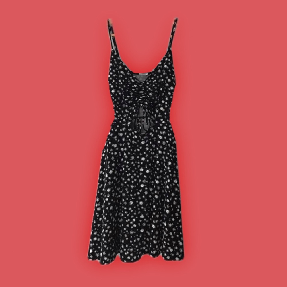 New Garage Floral Mini Dress